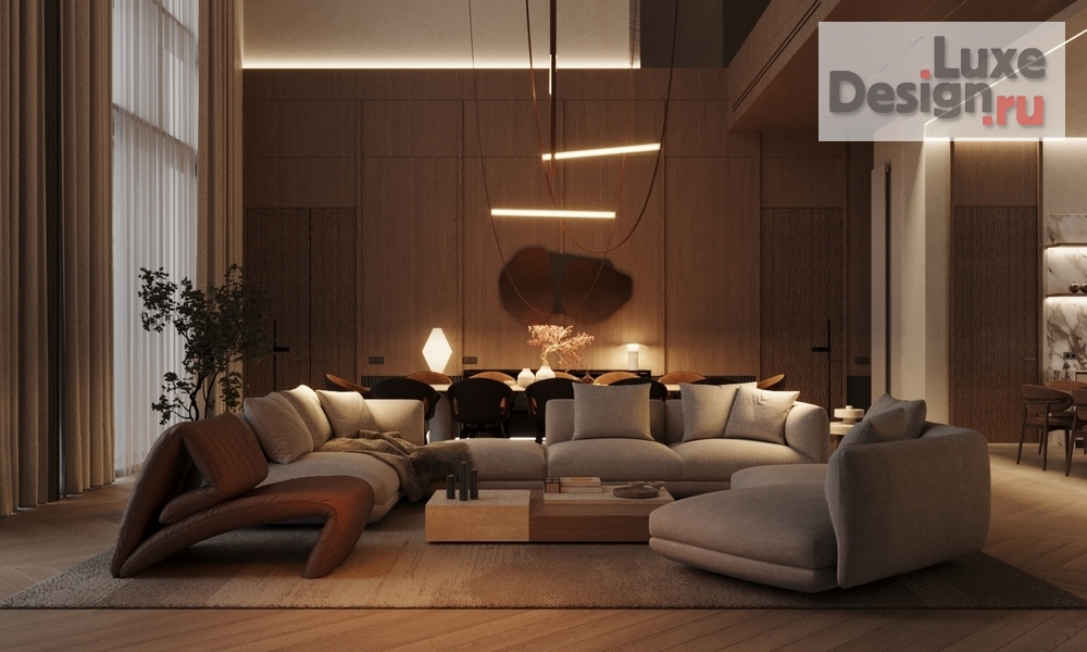 Дизайн интерьера частного дома "Дом 1000 м2 в поселке Никольская Слобода" (фото 12)