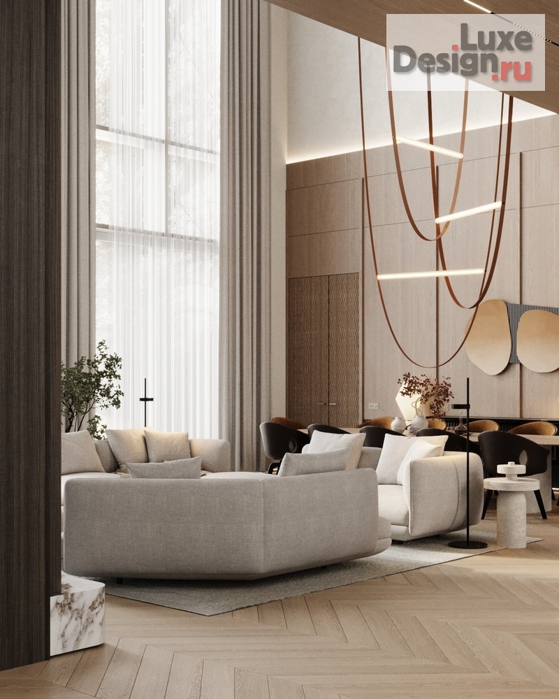 Дизайн интерьера частного дома "Дом 1000 м2 в поселке Никольская Слобода" (фото 11)