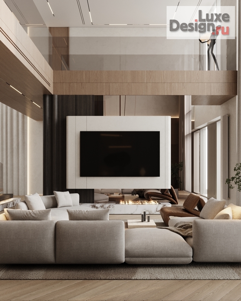 Дизайн интерьера частного дома "Дом 1000 м2 в поселке Никольская Слобода" (фото 7)