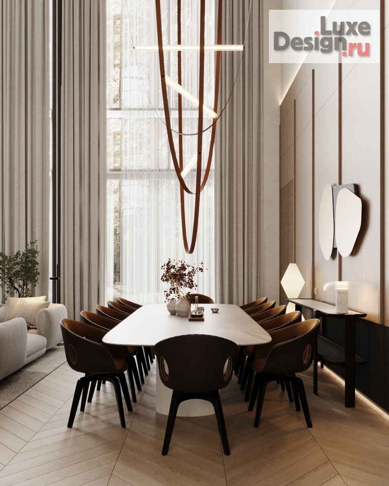 Дизайн интерьера частного дома "Дом 1000 м2 в поселке Никольская Слобода" (фото 3)