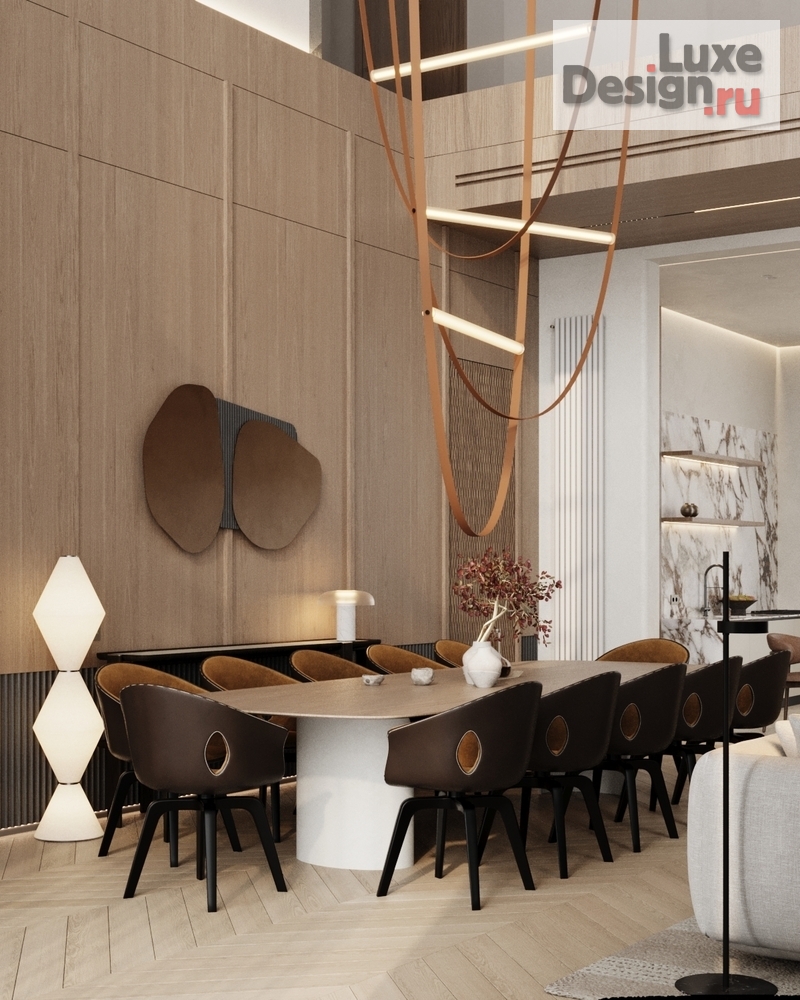 Дизайн интерьера частного дома "Дом 1000 м2 в поселке Никольская Слобода" (фото 2)