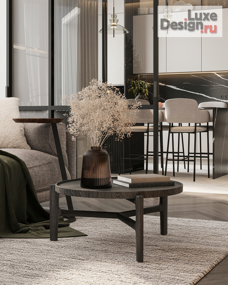 Дизайн интерьера четырехкомнатной квартиры "Квартира 150 м2 на ул. Новочеремушкинская" (фото 14)