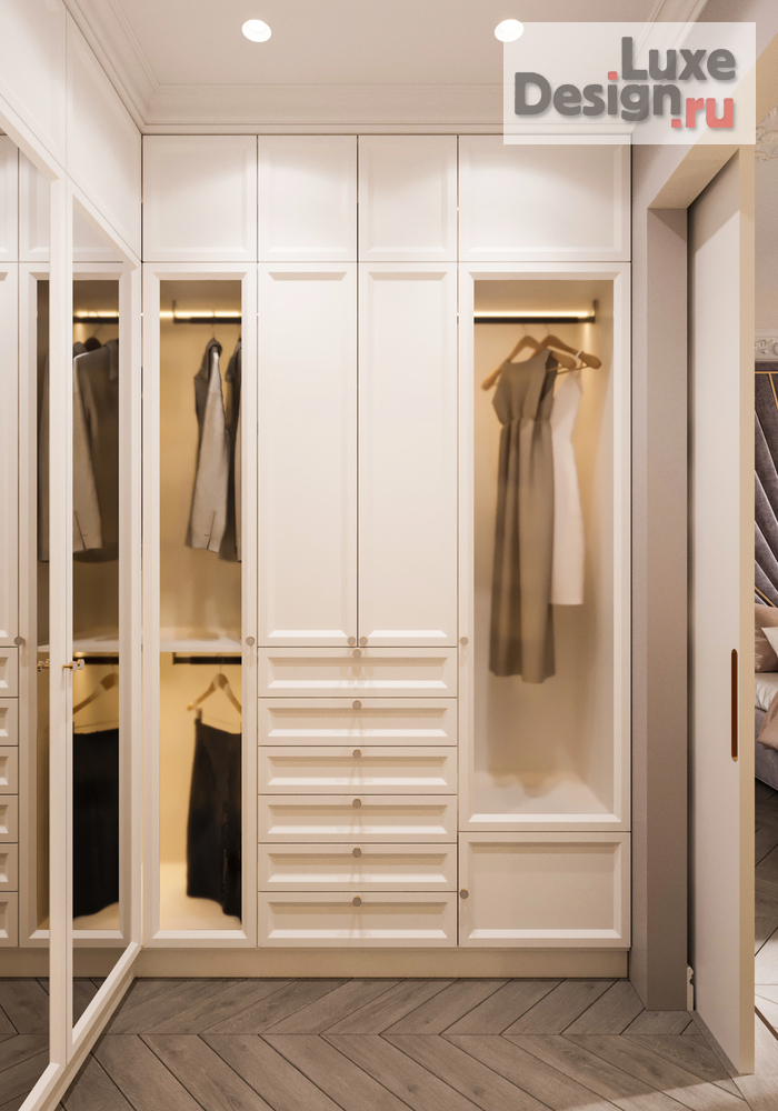 Дизайн интерьера трехкомнатной квартиры "Квартира в ЖК Крылья" (фото 32)