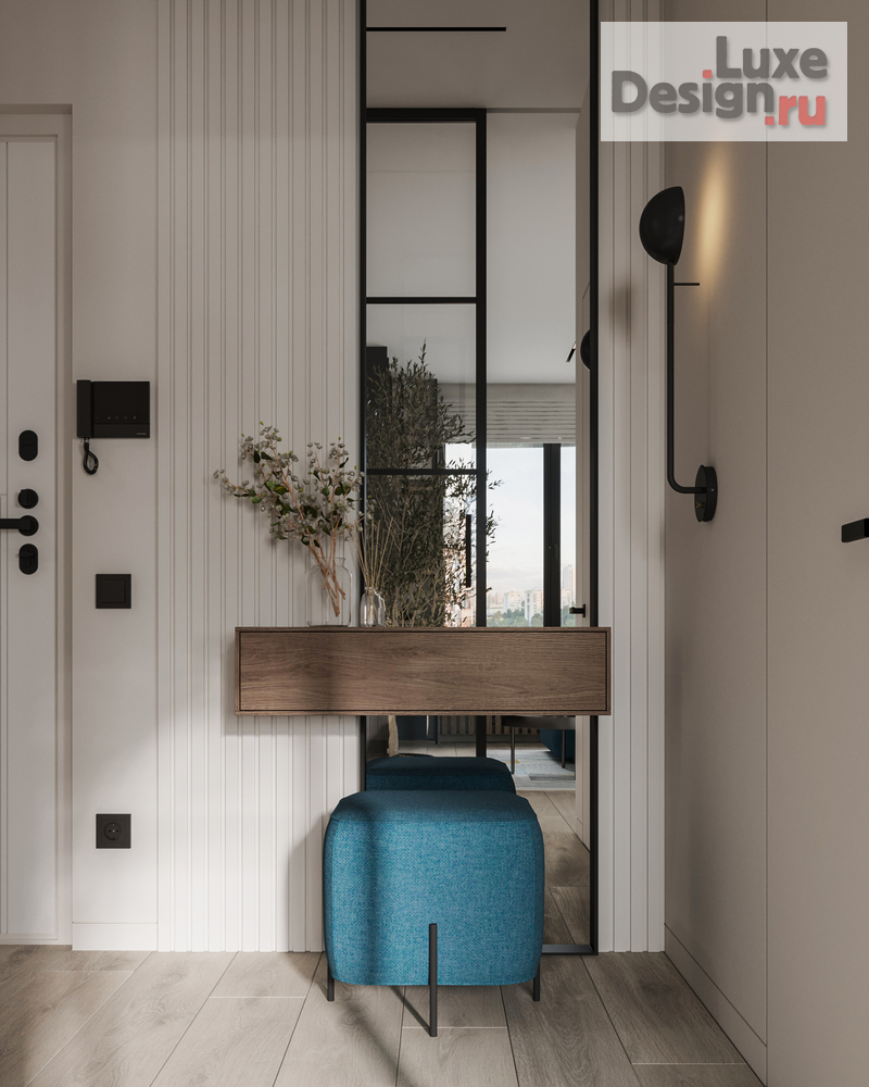 Дизайн интерьера двухкомнатной квартиры "ЖК Shome. Квартира для молодой семьи " (фото 28)