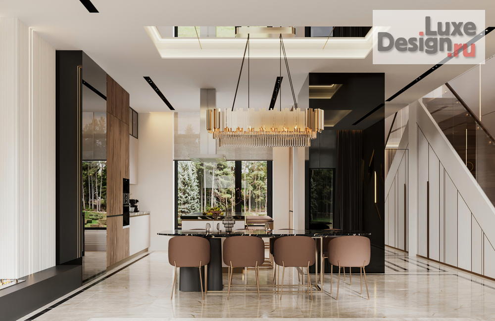 Дизайн интерьера таунхауса "Таунхаус 300 в КП Парк Фонте" (фото 5)