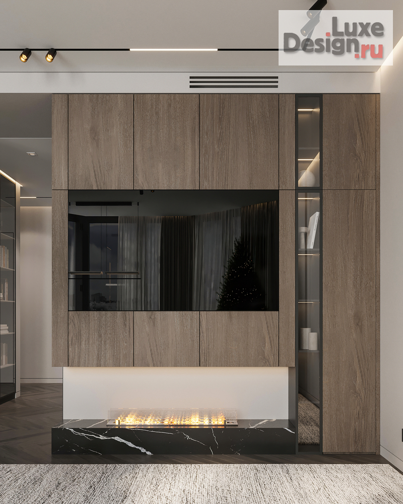 Дизайн интерьера четырехкомнатной квартиры "Квартира 150 м2 на ул. Новочеремушкинская" (фото 15)