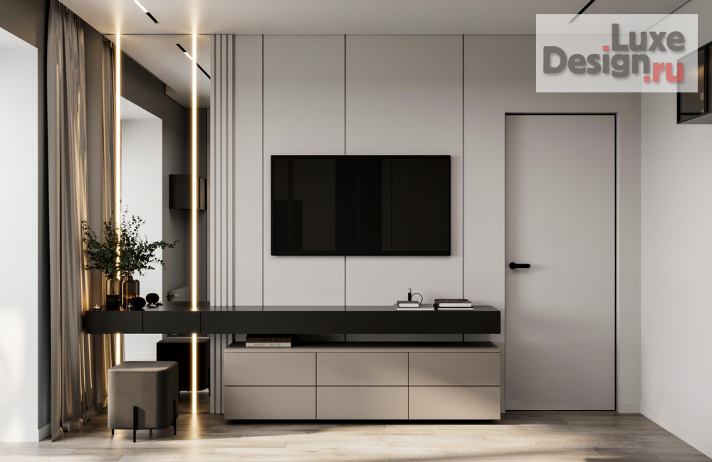 Дизайн интерьера трехкомнатной квартиры "Квартира 85 м2 в ЖК Аквилон Митино" (фото 19)