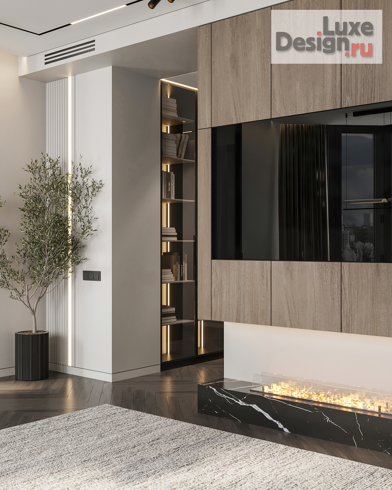 Дизайн интерьера четырехкомнатной квартиры "Квартира 150 м2 на ул. Новочеремушкинская" (фото 16)