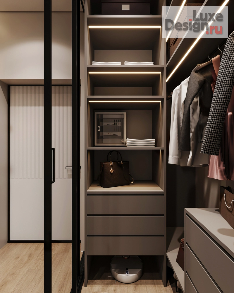 Дизайн интерьера двухкомнатной квартиры "Проект в ЖК Талисман" (фото 28)