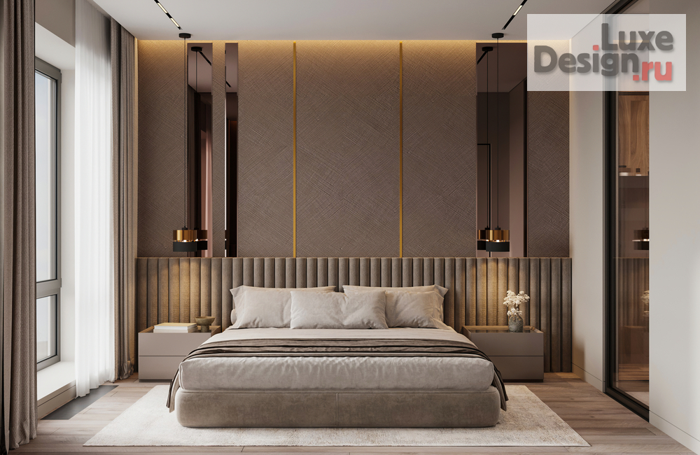 Дизайн интерьера трехкомнатной квартиры "Квартира 70 м2 в ЖК Wellton Towers" (фото 19)