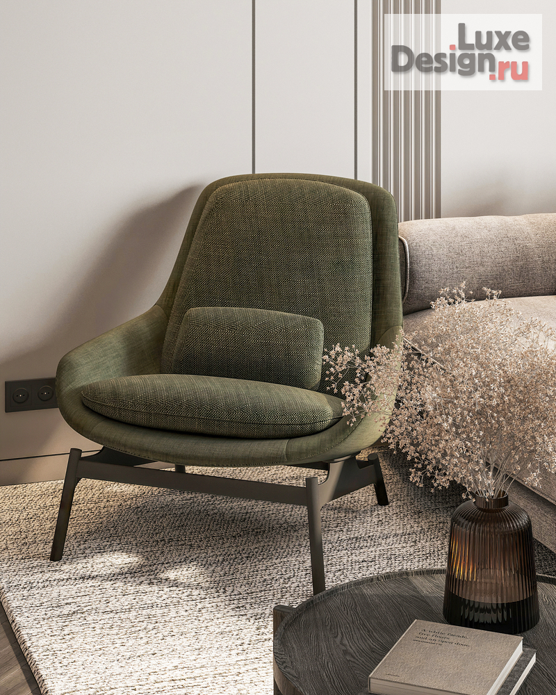 Дизайн интерьера четырехкомнатной квартиры "Квартира 150 м2 на ул. Новочеремушкинская" (фото 17)