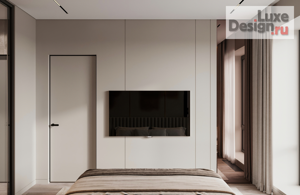 Дизайн интерьера трехкомнатной квартиры "Квартира 70 м2 в ЖК Wellton Towers" (фото 20)