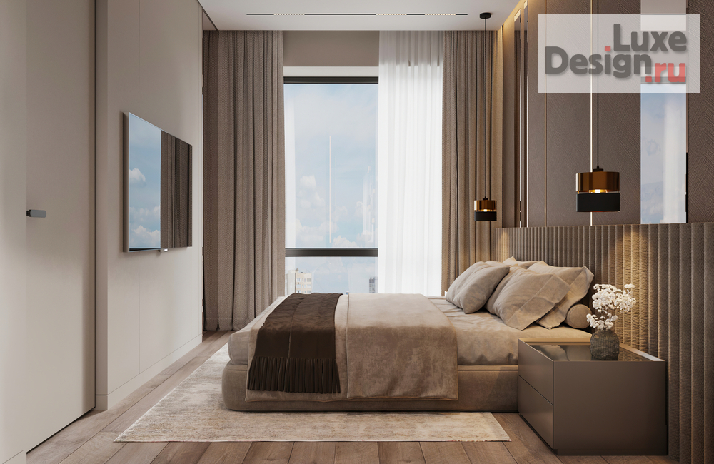 Дизайн интерьера трехкомнатной квартиры "Квартира 70 м2 в ЖК Wellton Towers" (фото 21)