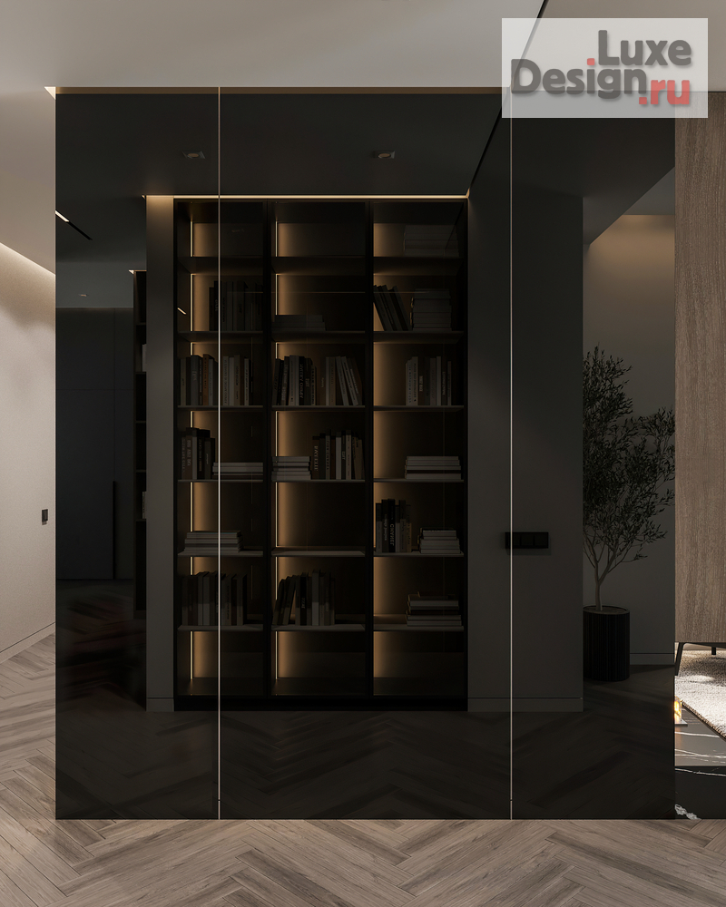 Дизайн интерьера четырехкомнатной квартиры "Квартира 150 м2 на ул. Новочеремушкинская" (фото 19)