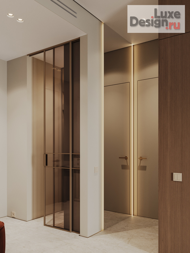 Дизайн интерьера двухкомнатной квартиры "квартира 55 м2 в ЖК Hide" (фото 12)