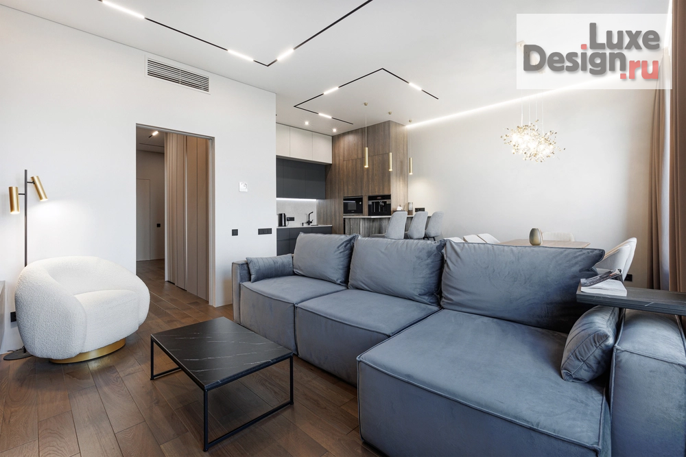 Дизайн интерьера трехкомнатной квартиры "Проект в ЖК Шом" (фото 71)