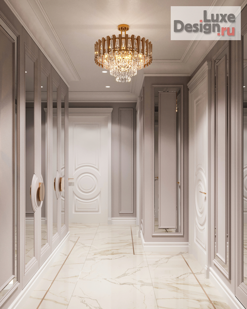 Дизайн интерьера трехкомнатной квартиры "Квартира в ЖК Крылья" (фото 12)