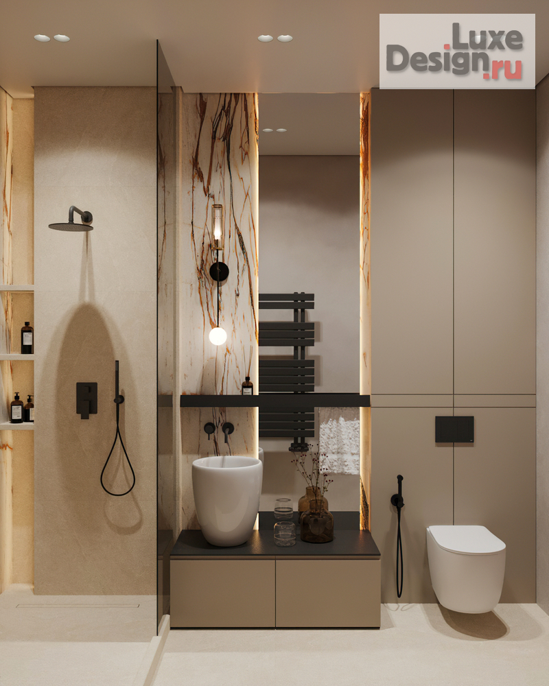 Дизайн интерьера коттеджа "Дом 330 м2 в КП Хюгге" (фото 82)