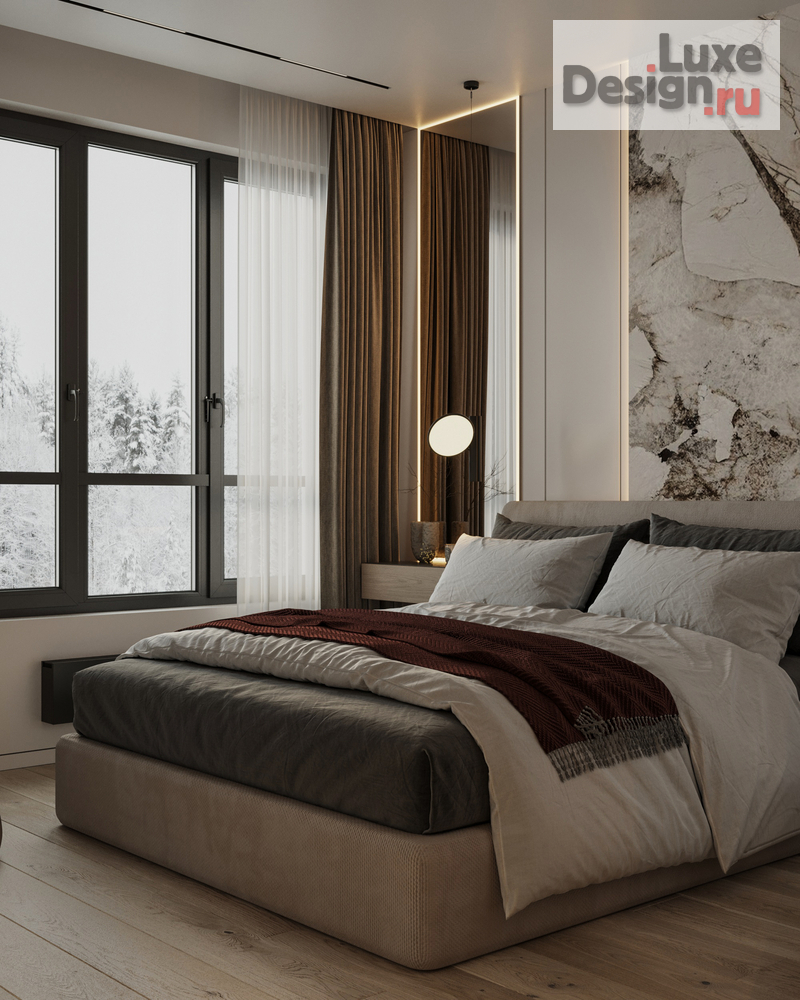 Дизайн интерьера трехкомнатной квартиры "Квартира 71 м2 в ЖК Датский квартал" (фото 18)