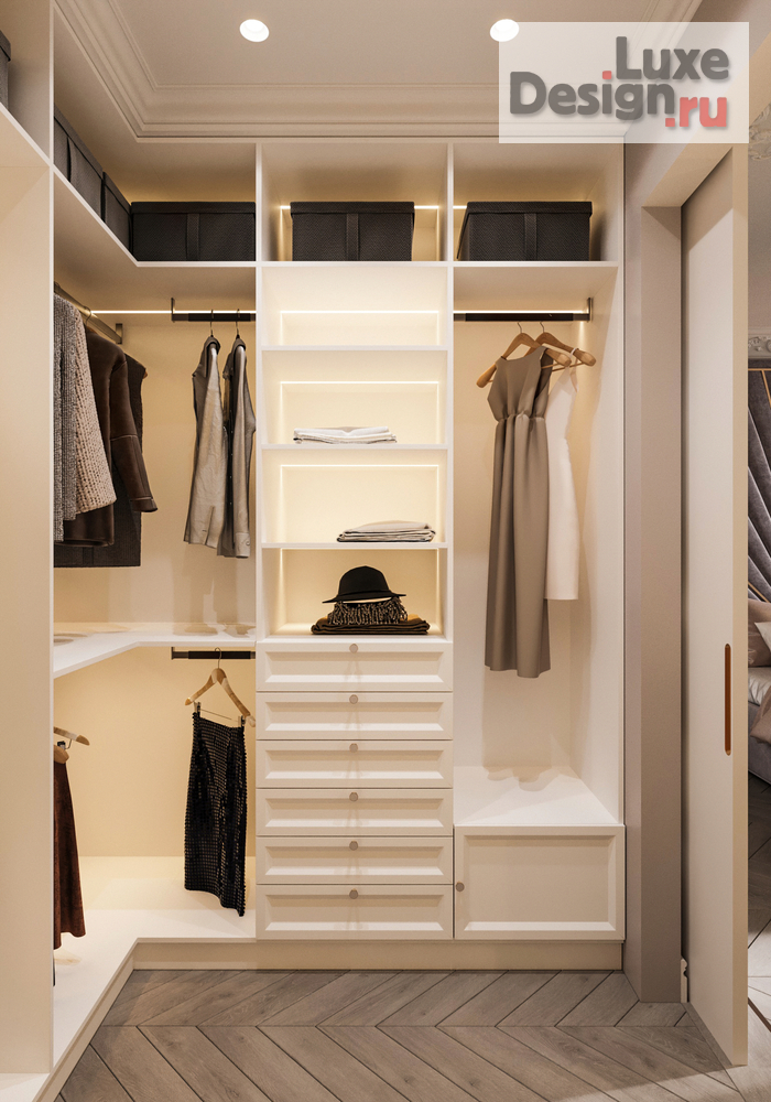 Дизайн интерьера трехкомнатной квартиры "Квартира в ЖК Крылья" (фото 35)