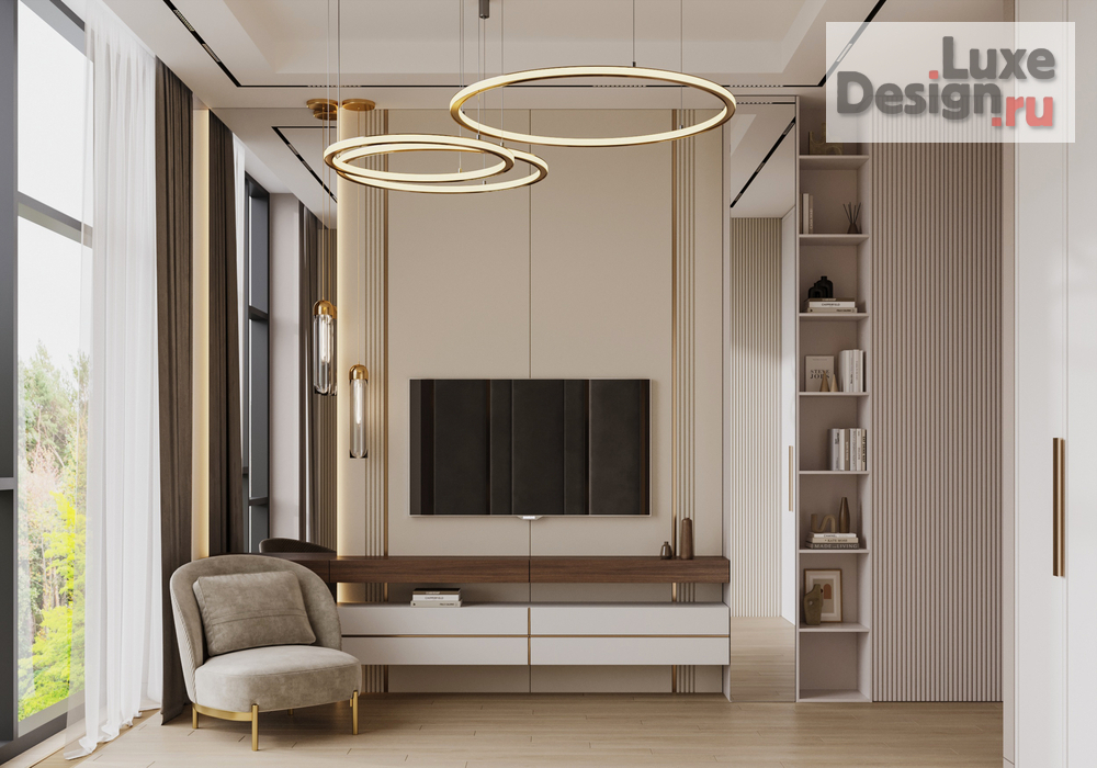 Дизайн интерьера таунхауса "Таунхаус 300 в КП Парк Фонте" (фото 39)