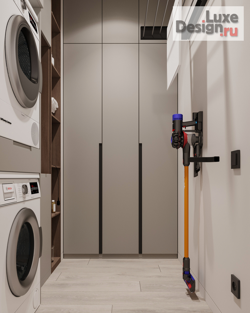 Дизайн интерьера двухкомнатной квартиры "ЖК Shome. Квартира для молодой семьи " (фото 23)