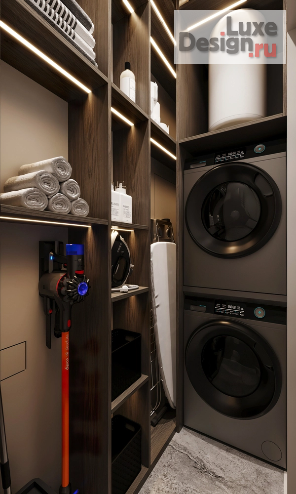 Дизайн интерьера двухкомнатной квартиры "Проект в ЖК Талисман" (фото 7)