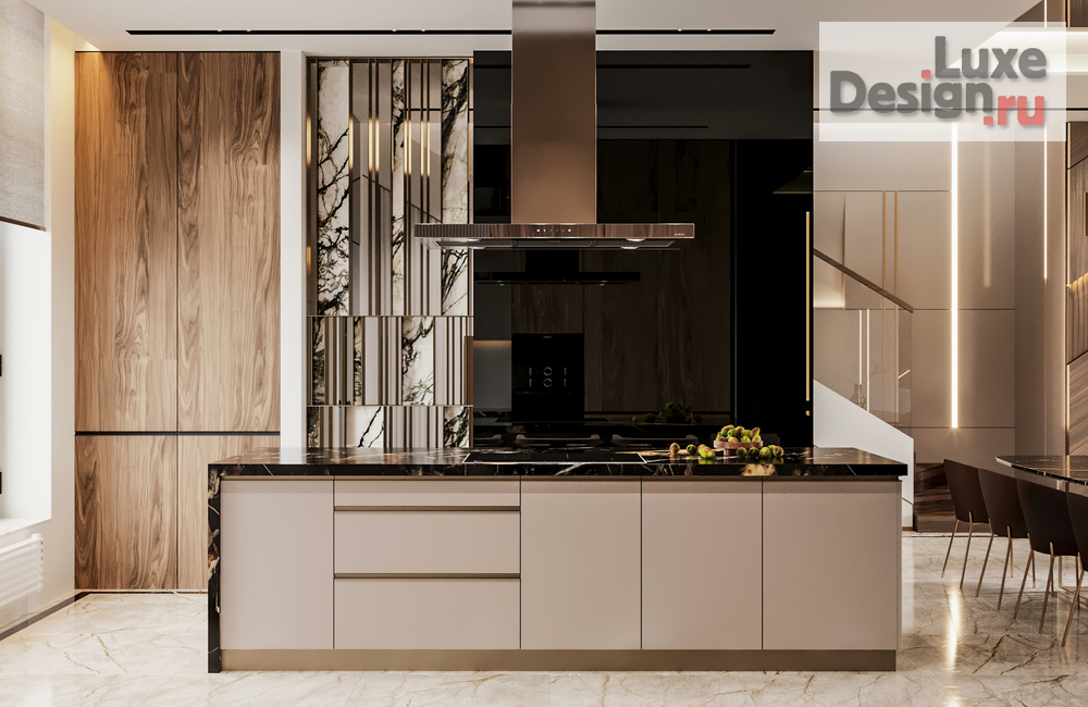 Дизайн интерьера таунхауса "Таунхаус 300 в КП Парк Фонте" (фото 10)