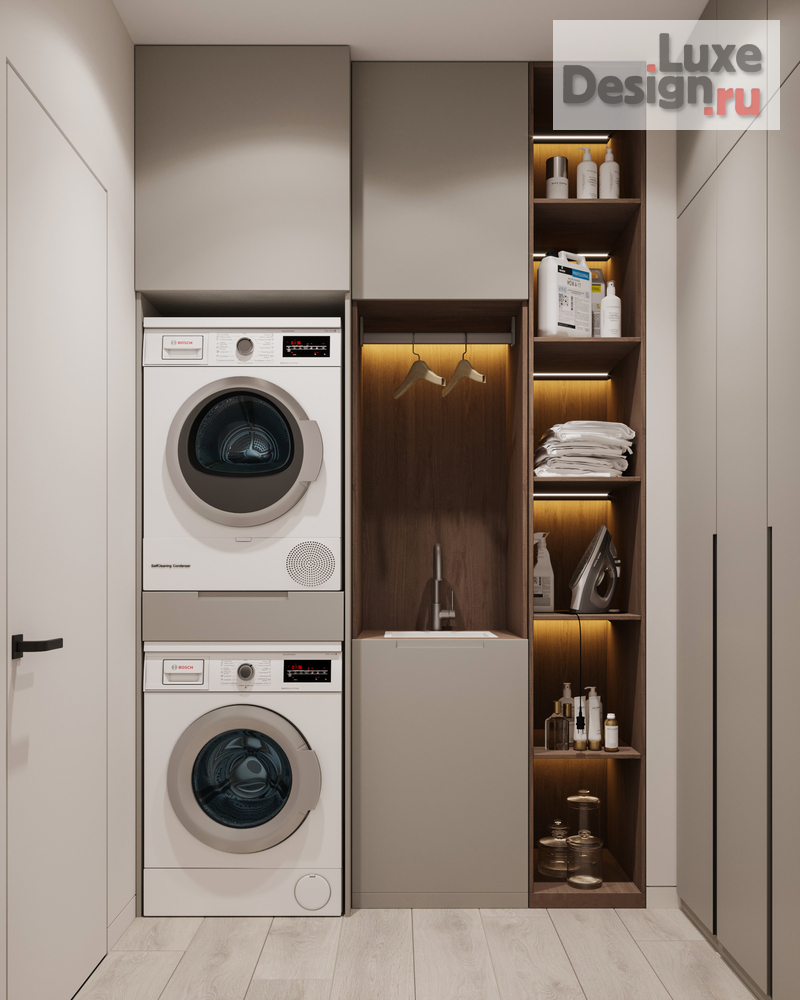 Дизайн интерьера двухкомнатной квартиры "ЖК Shome. Квартира для молодой семьи " (фото 21)