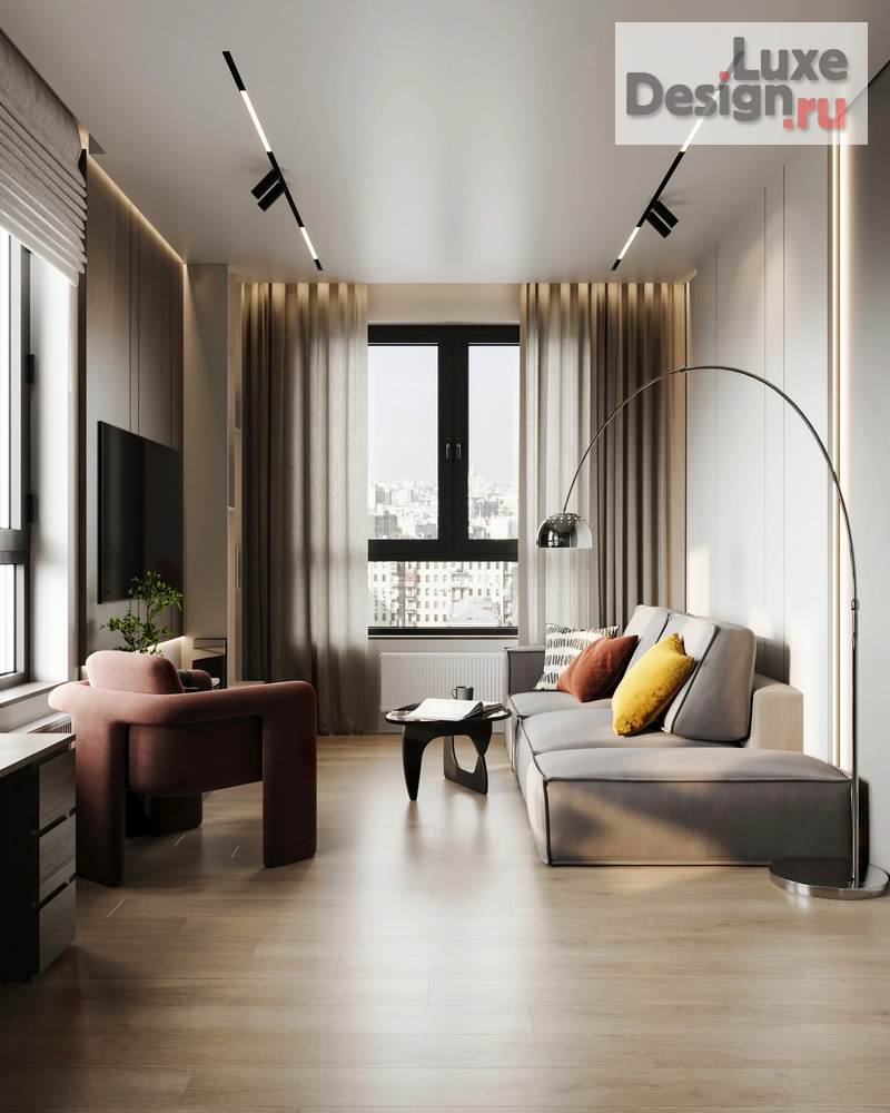 Дизайн интерьера двухкомнатной квартиры "Проект в ЖК Талисман" (фото 29)