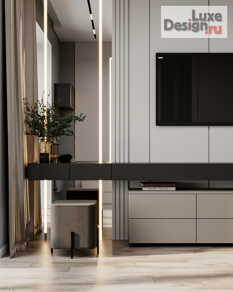 Дизайн интерьера трехкомнатной квартиры "Квартира 85 м2 в ЖК Аквилон Митино" (фото 20)