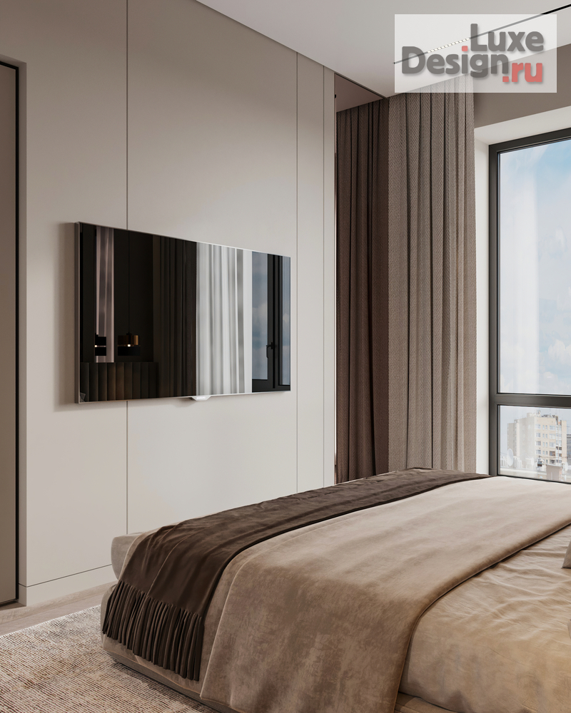 Дизайн интерьера трехкомнатной квартиры "Квартира 70 м2 в ЖК Wellton Towers" (фото 18)