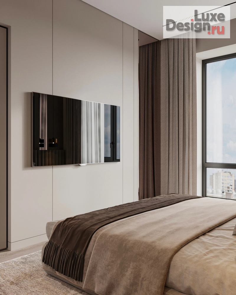 Дизайн интерьера трехкомнатной квартиры "Квартира 70 м2 в ЖК Wellton Towers" (фото 18)
