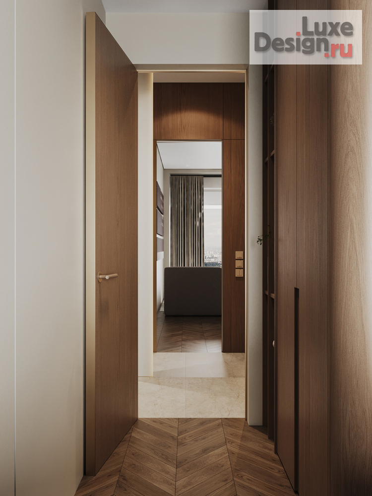 Дизайн интерьера двухкомнатной квартиры "квартира 55 м2 в ЖК Hide" (фото 7)