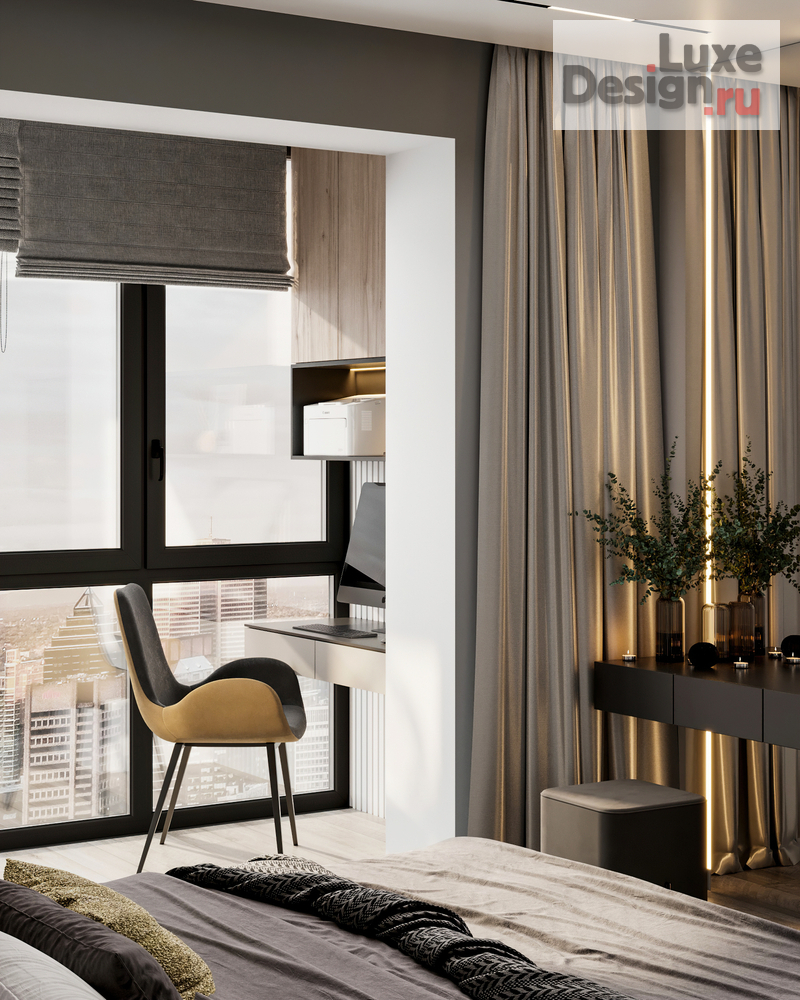 Дизайн интерьера трехкомнатной квартиры "Квартира 85 м2 в ЖК Аквилон Митино" (фото 21)