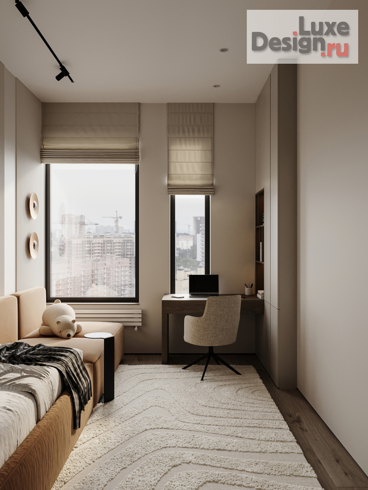 Дизайн интерьера трехкомнатной квартиры "Квартира 83 м2 в ЖК Mypriority Dubrovka" (фото 20)