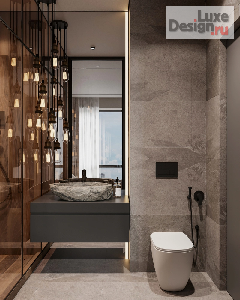 Дизайн интерьера трехкомнатной квартиры "Квартира 70 м2 в ЖК Wellton Towers" (фото 24)