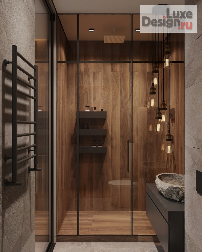 Дизайн интерьера трехкомнатной квартиры "Квартира 70 м2 в ЖК Wellton Towers" (фото 28)