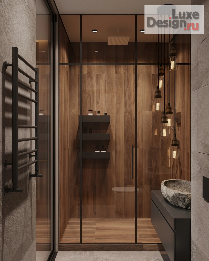 Дизайн интерьера трехкомнатной квартиры "Квартира 70 м2 в ЖК Wellton Towers" (фото 28)