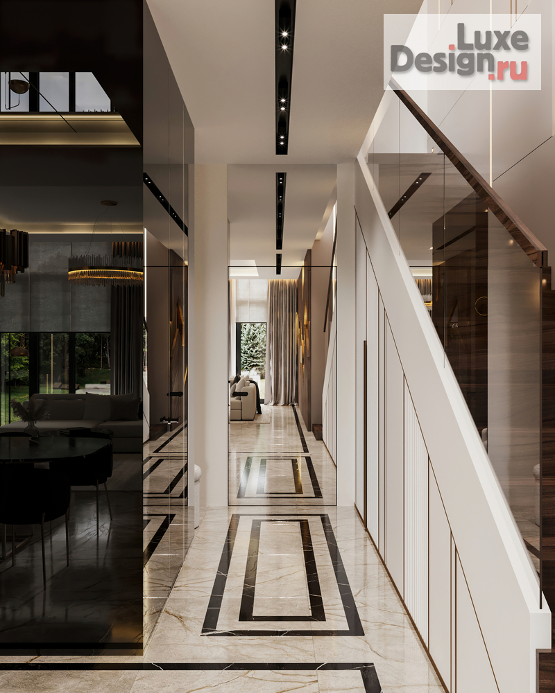 Дизайн интерьера таунхауса "Таунхаус 300 в КП Парк Фонте" (фото 15)