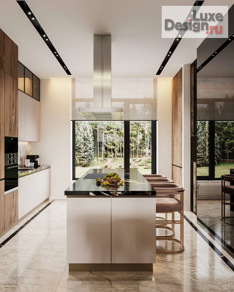 Дизайн интерьера таунхауса "Таунхаус 300 в КП Парк Фонте" (фото 16)