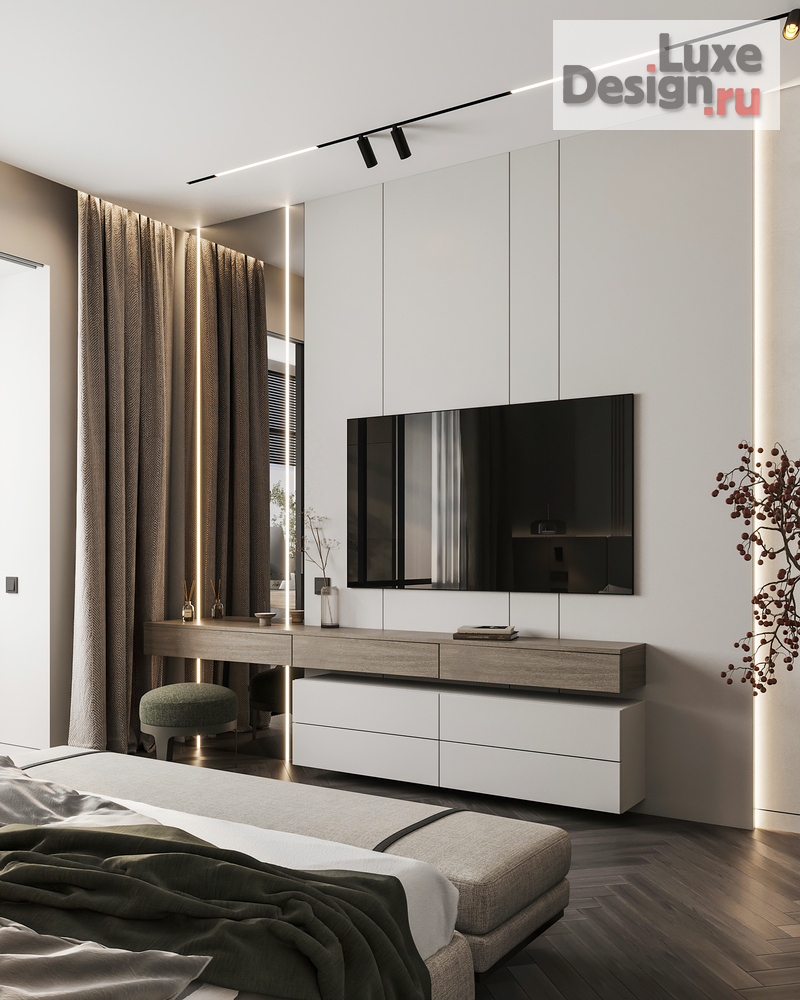 Дизайн интерьера четырехкомнатной квартиры "Квартира 150 м2 на ул. Новочеремушкинская" (фото 33)