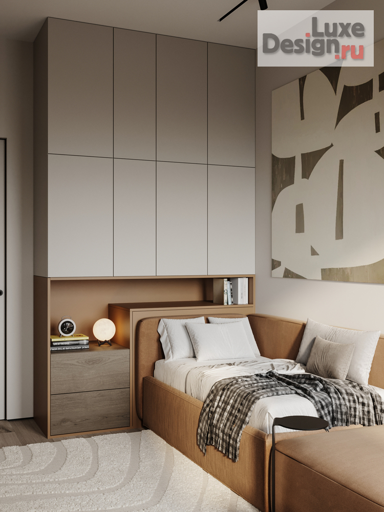 Дизайн интерьера трехкомнатной квартиры "Квартира 83 м2 в ЖК Mypriority Dubrovka" (фото 24)