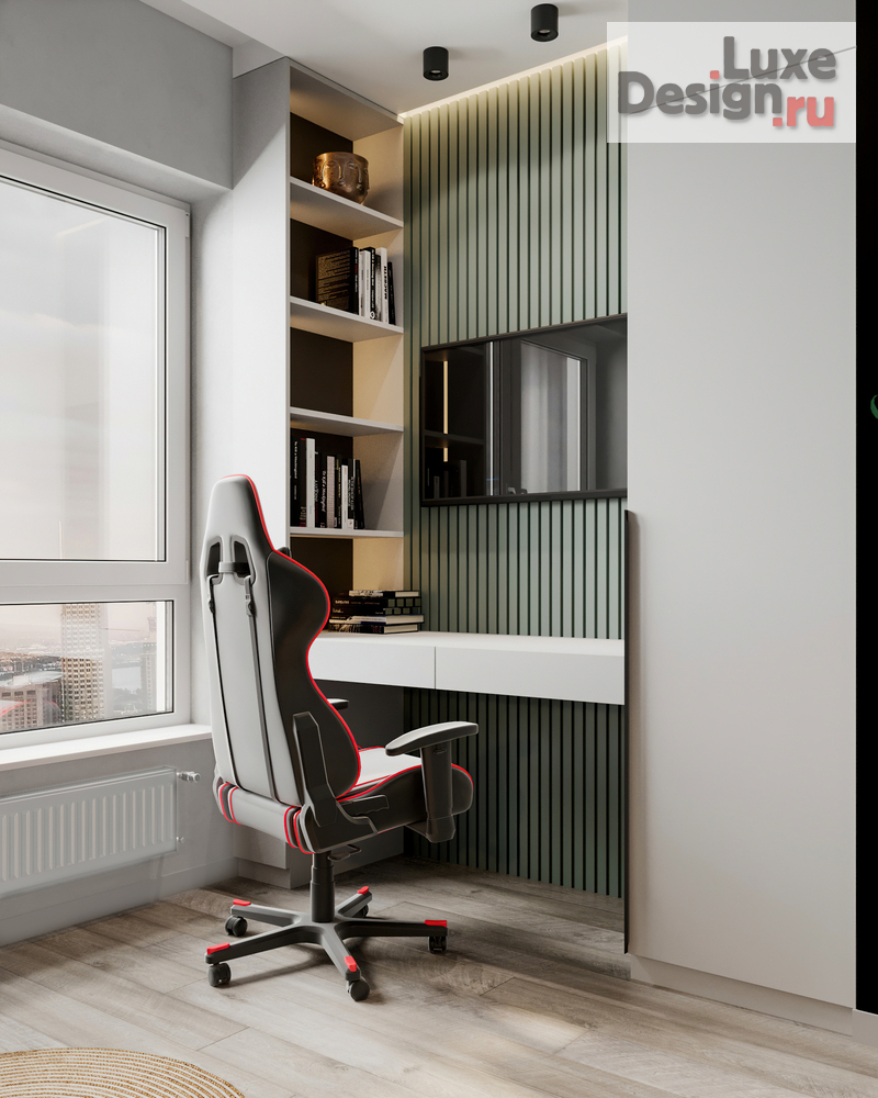 Дизайн интерьера трехкомнатной квартиры "Квартира 85 м2 в ЖК Аквилон Митино" (фото 48)