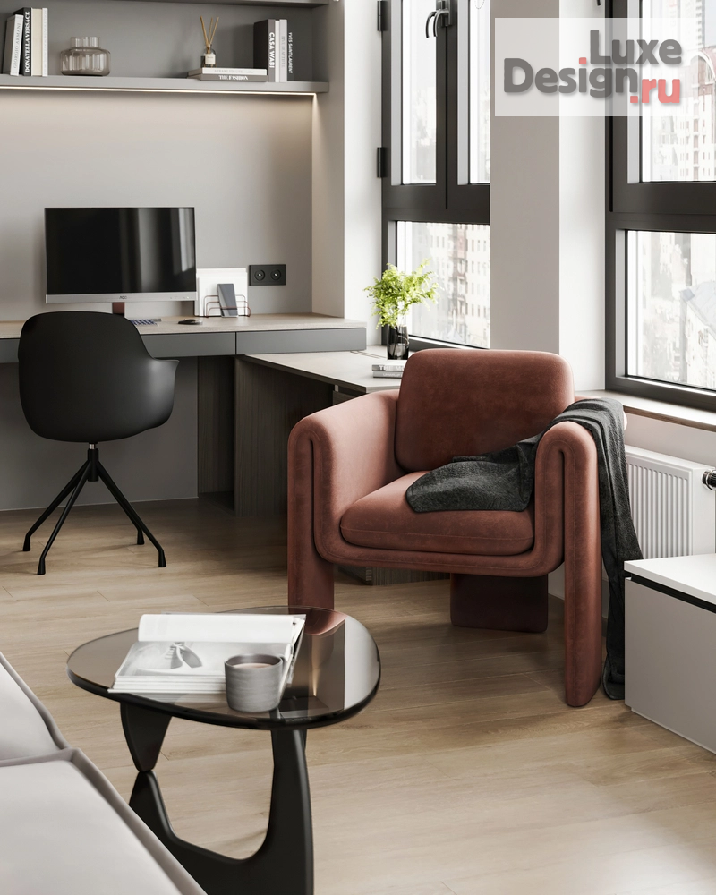 Дизайн интерьера двухкомнатной квартиры "Проект в ЖК Талисман" (фото 35)