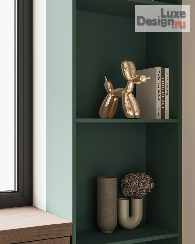 Дизайн интерьера двухкомнатной квартиры "ЖК Shome. Квартира для молодой семьи " (фото 16)