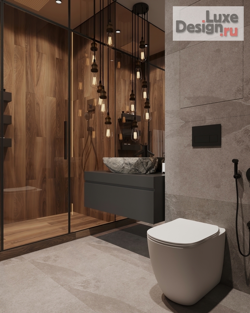 Дизайн интерьера трехкомнатной квартиры "Квартира 70 м2 в ЖК Wellton Towers" (фото 26)