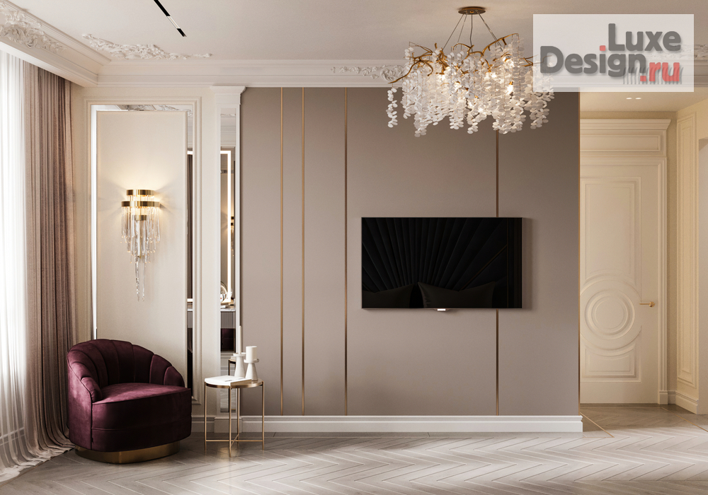 Дизайн интерьера трехкомнатной квартиры "Квартира в ЖК Крылья" (фото 21)