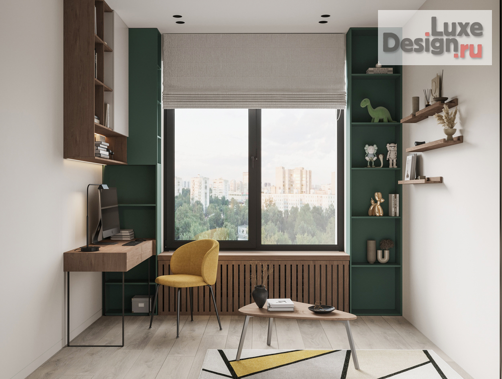 Дизайн интерьера двухкомнатной квартиры "ЖК Shome. Квартира для молодой семьи " (фото 19)