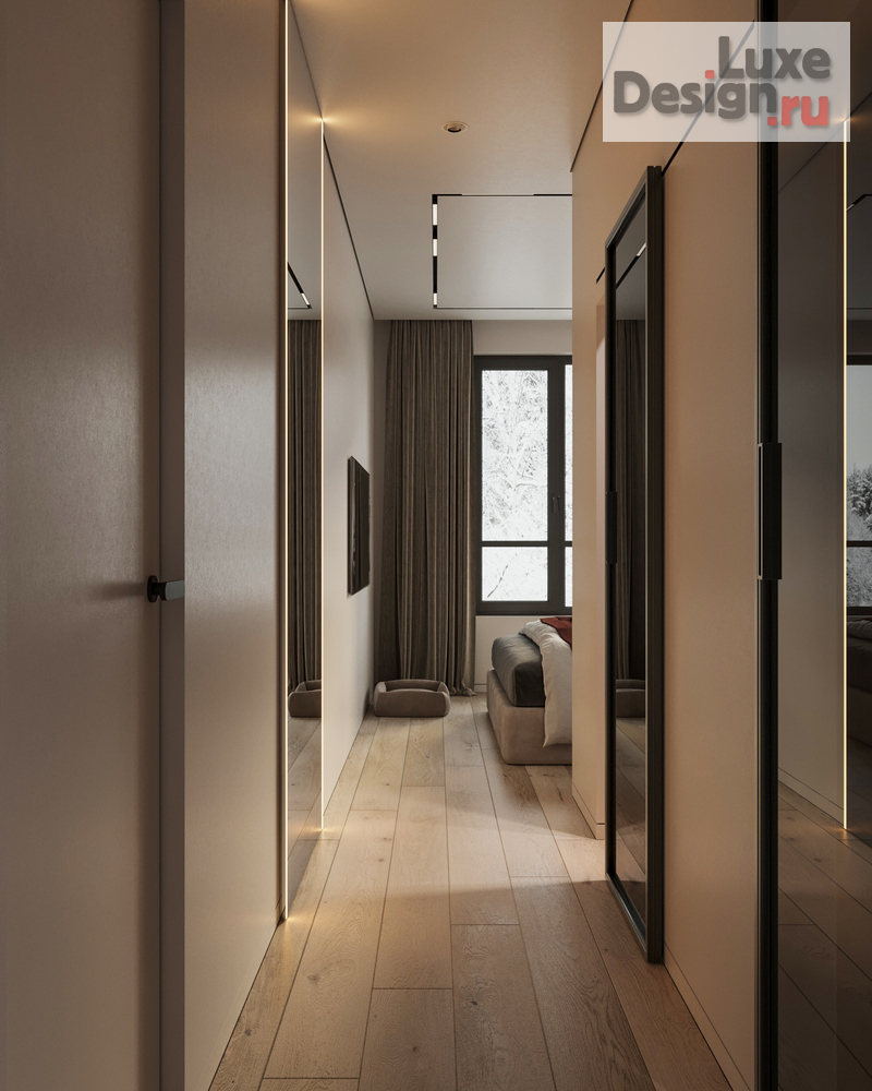 Дизайн интерьера трехкомнатной квартиры "Квартира 71 м2 в ЖК Датский квартал" (фото 19)